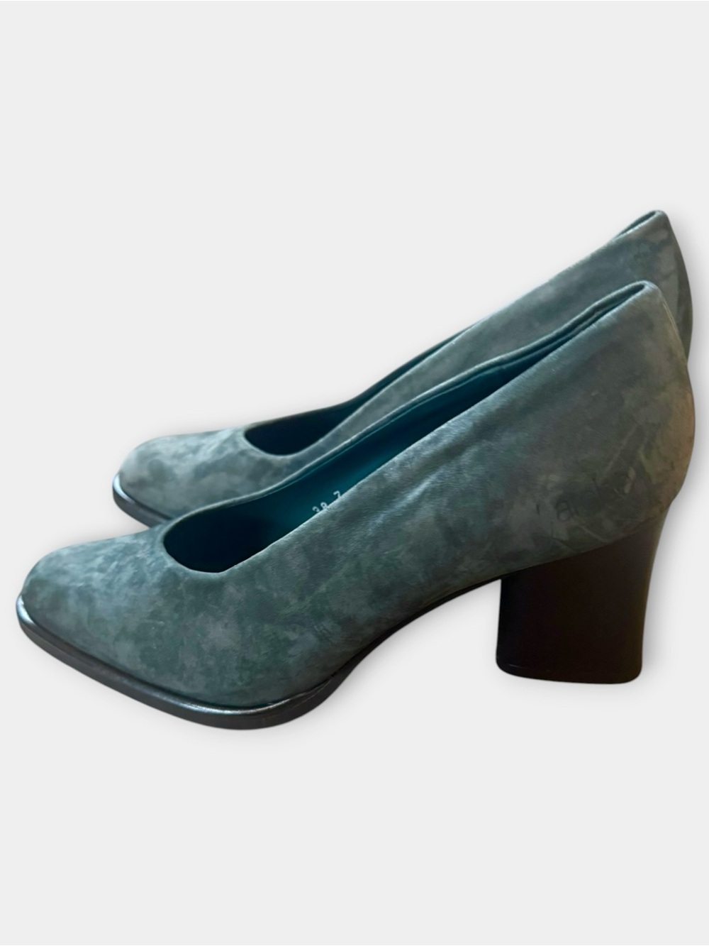 Arche Forest Green Suede Nubuck Heels EU
38